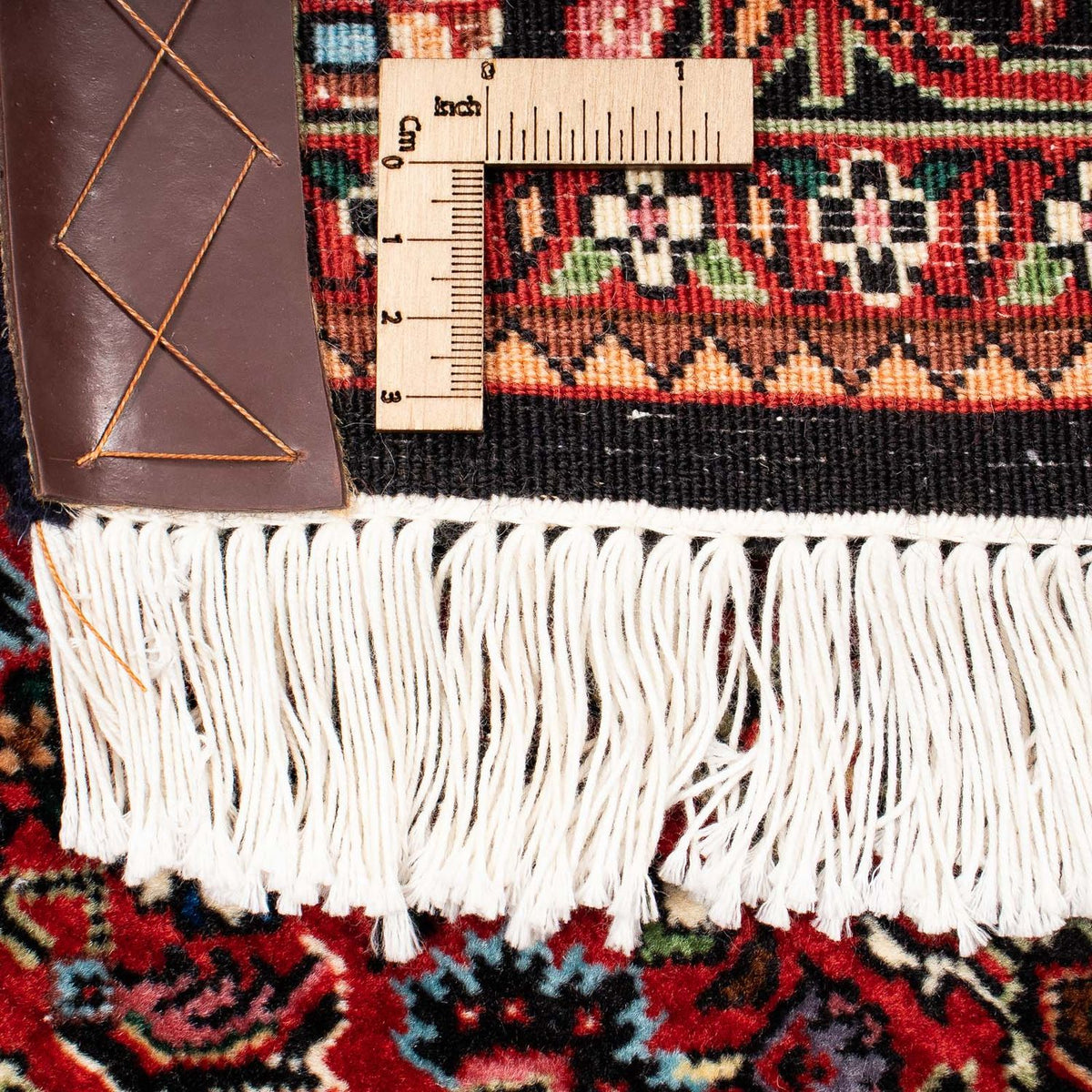 Perzisch tapijt - Bijar - 244 x 200 cm - donkerrood