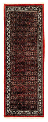 Loper Perzisch tapijt - Bijar - 293 x 100 cm - donkerrood
