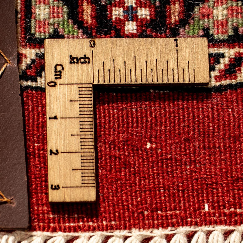 Loper Perzisch tapijt - Bijar - 293 x 100 cm - donkerrood