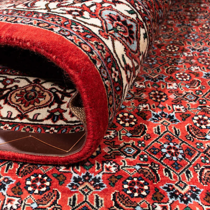 Perzisch tapijt - Bijar - 242 x 168 cm - donkerrood