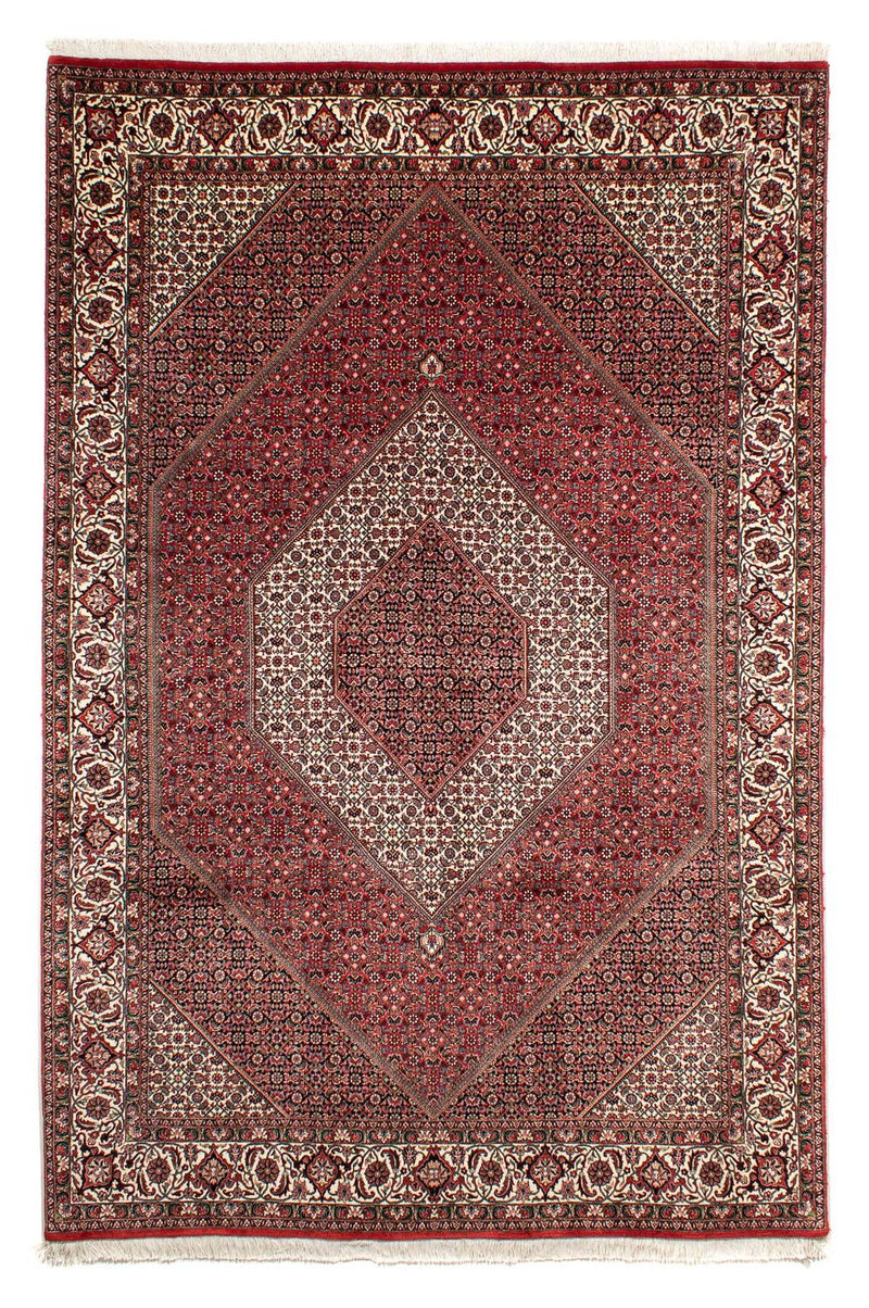 Perzisch tapijt - Bijar - 302 x 204 cm - licht rood