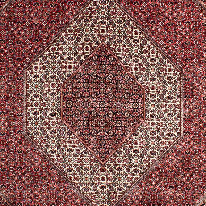 Perzisch tapijt - Bijar - 302 x 204 cm - licht rood
