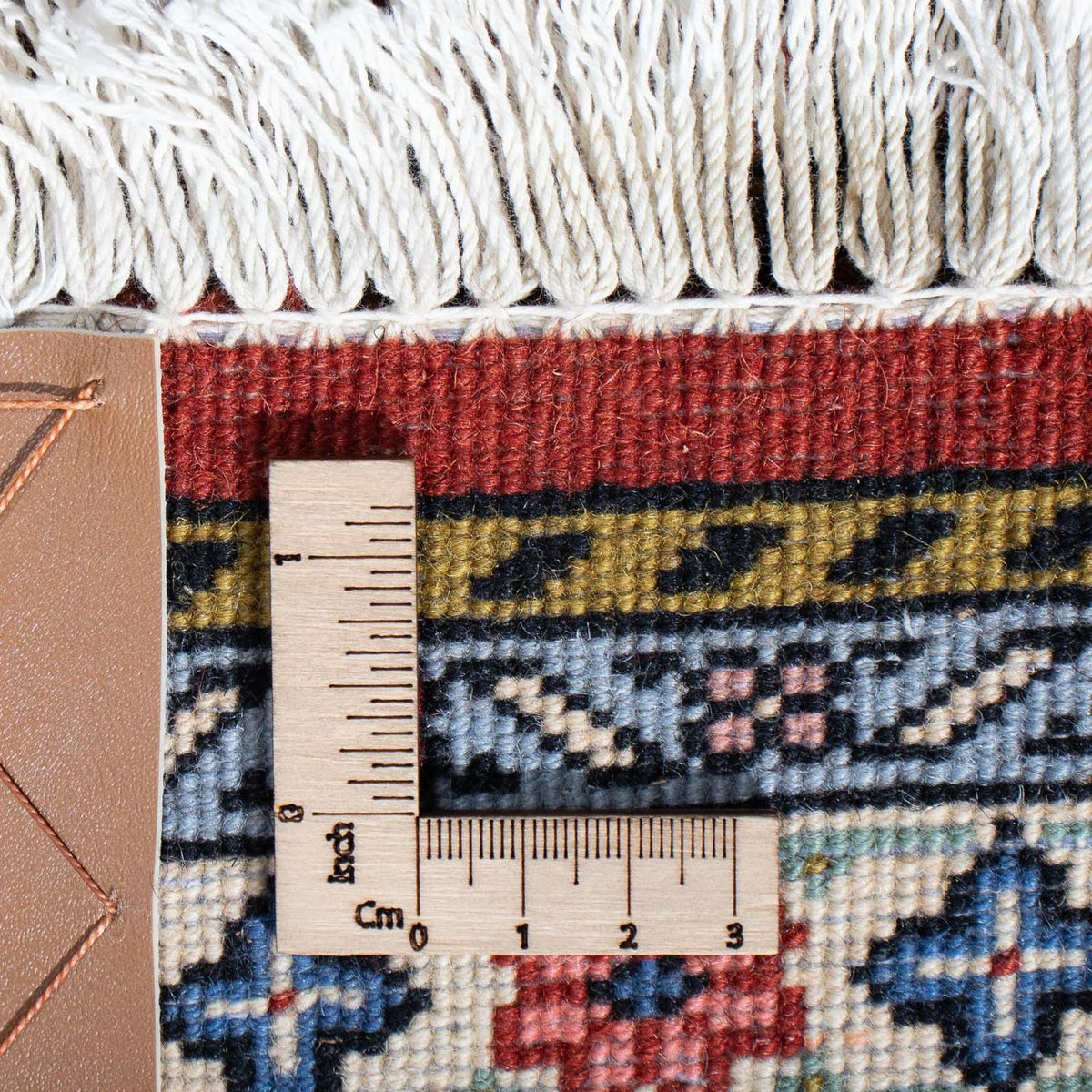 Loper Perzisch tapijt - Bijar - 196 x 48 cm - donkerblauw