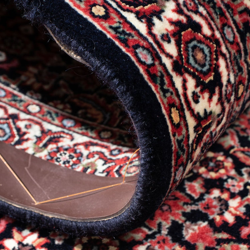 Loper Perzisch tapijt - Bijar - 195 x 48 cm - donkerblauw