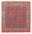 Perzisch tapijt - Bijar vierkant  - 104 x 98 cm - rood