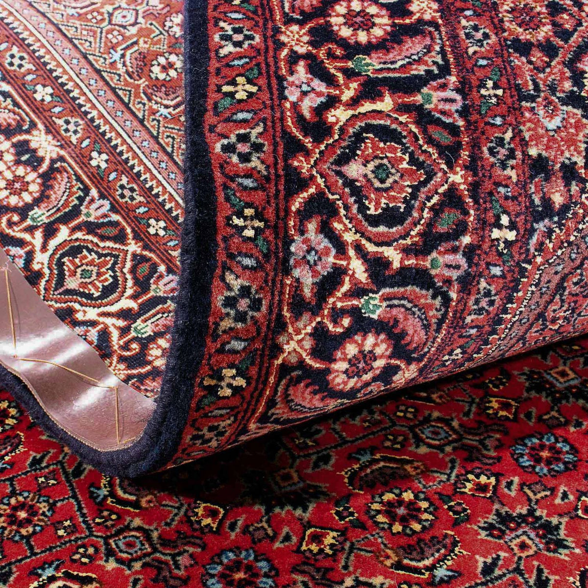 Loper Perzisch tapijt - Bijar - 187 x 107 cm - rood