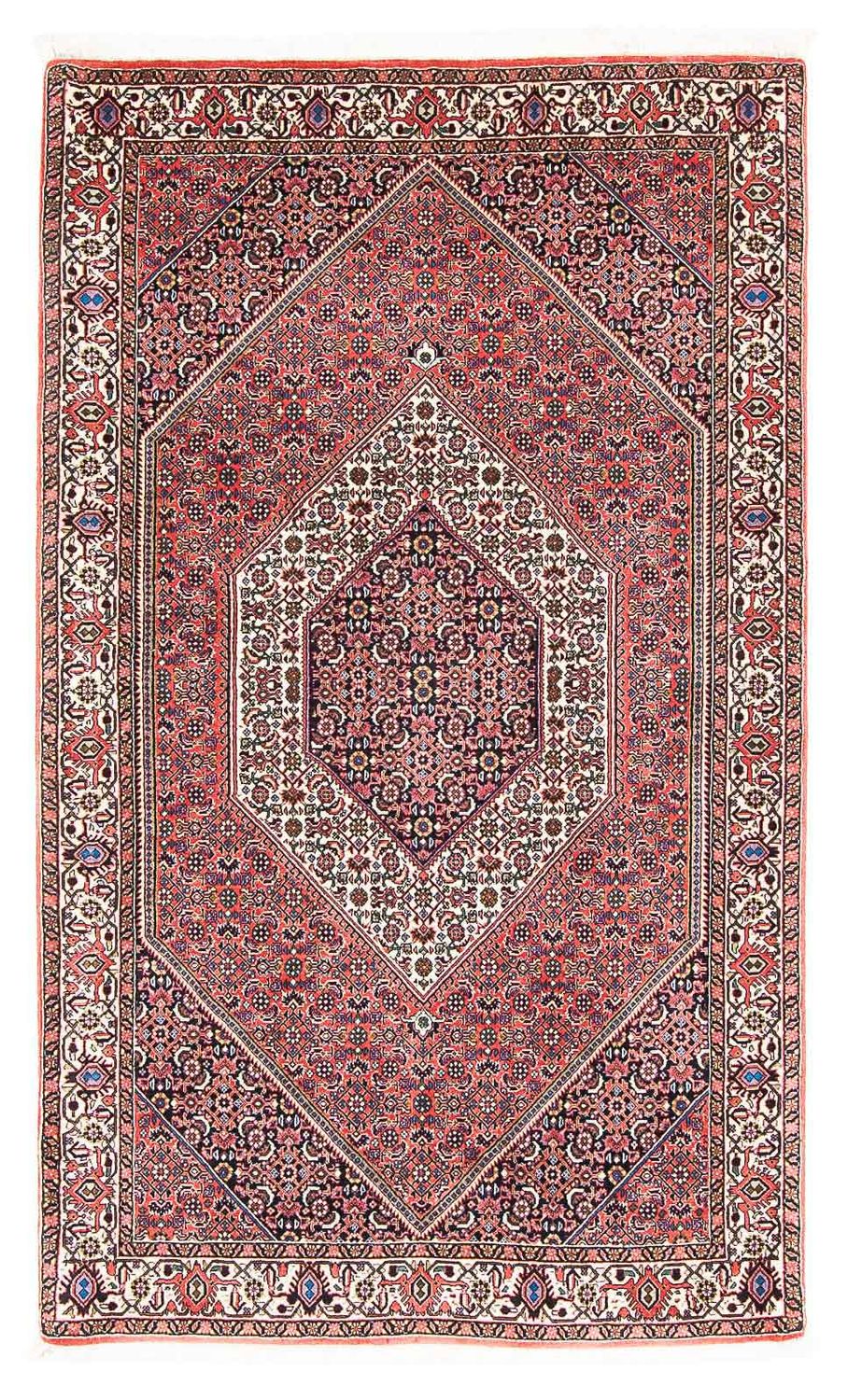 Perzisch tapijt - Bijar - 182 x 112 cm - licht rood