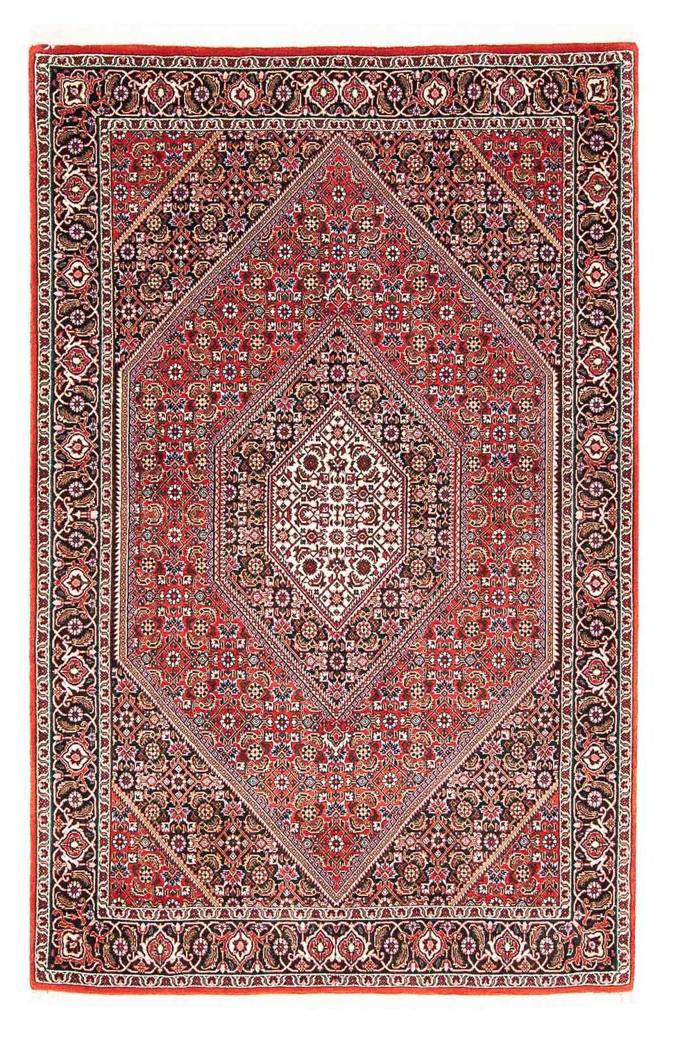 Perzisch tapijt - Bijar - 177 x 111 cm - rood