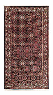 Loper Perzisch tapijt - Bijar - 195 x 100 cm - donkerblauw