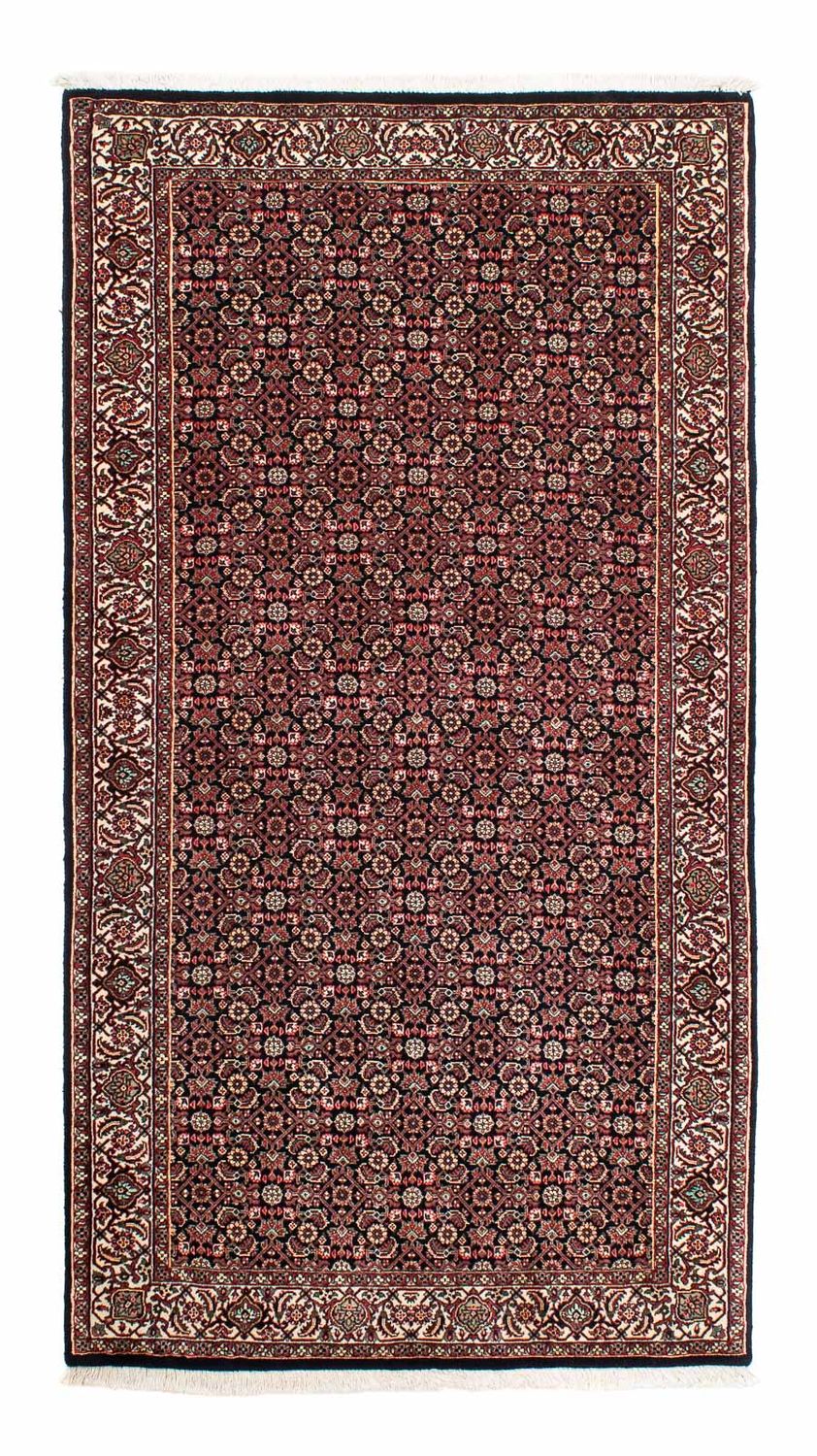 Loper Perzisch tapijt - Bijar - 195 x 100 cm - donkerblauw