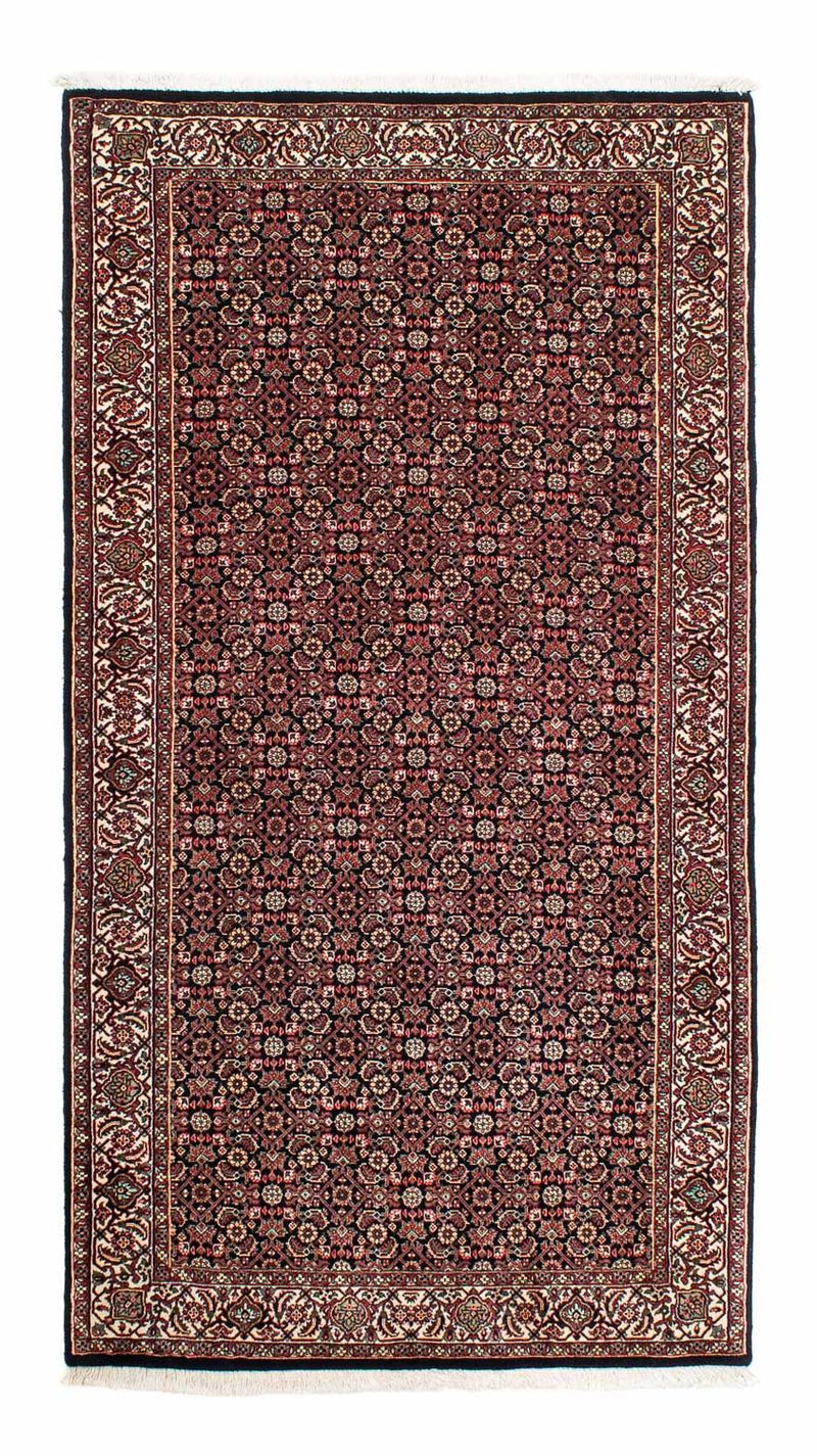 Loper Perzisch tapijt - Bijar - 195 x 100 cm - donkerblauw
