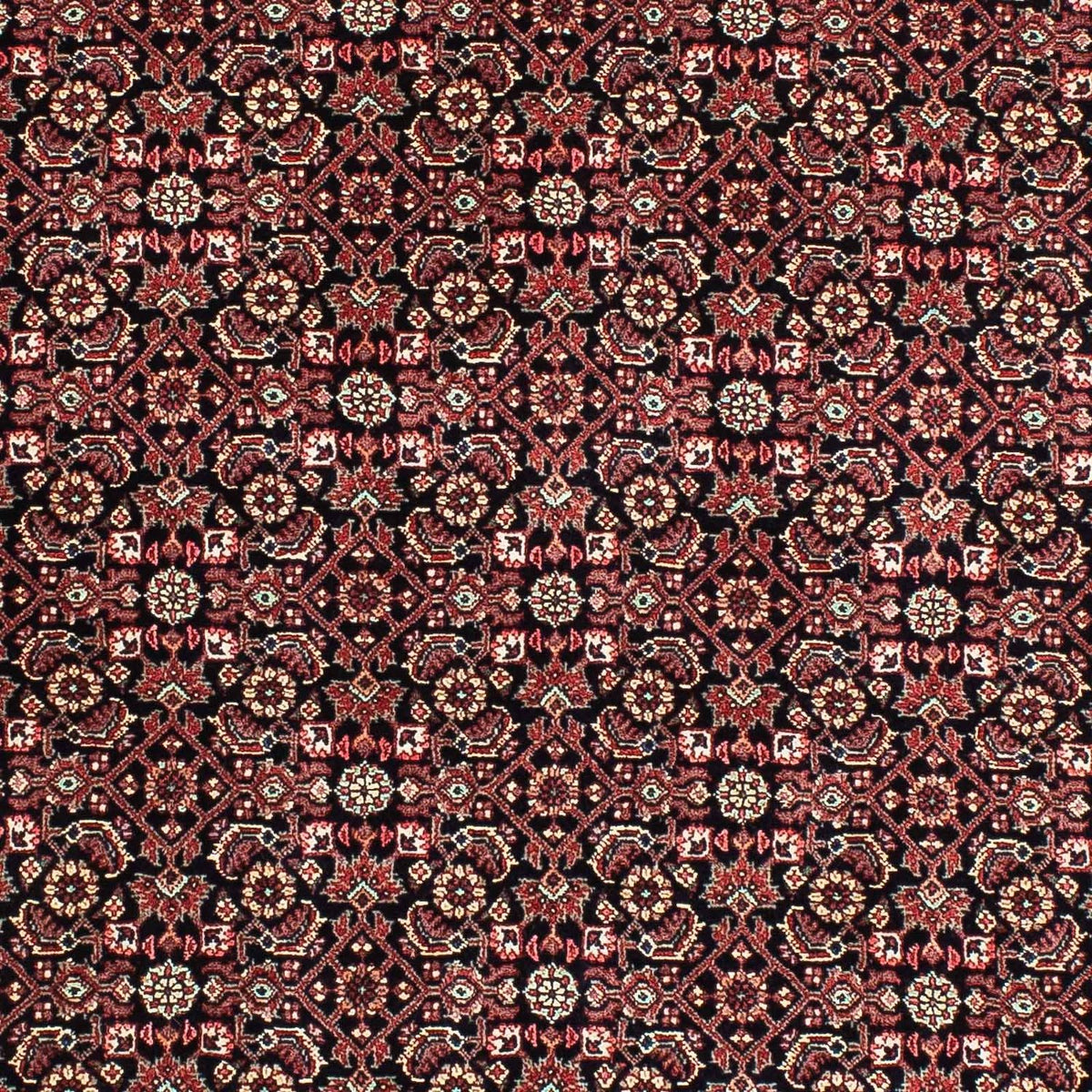 Loper Perzisch tapijt - Bijar - 195 x 100 cm - donkerblauw