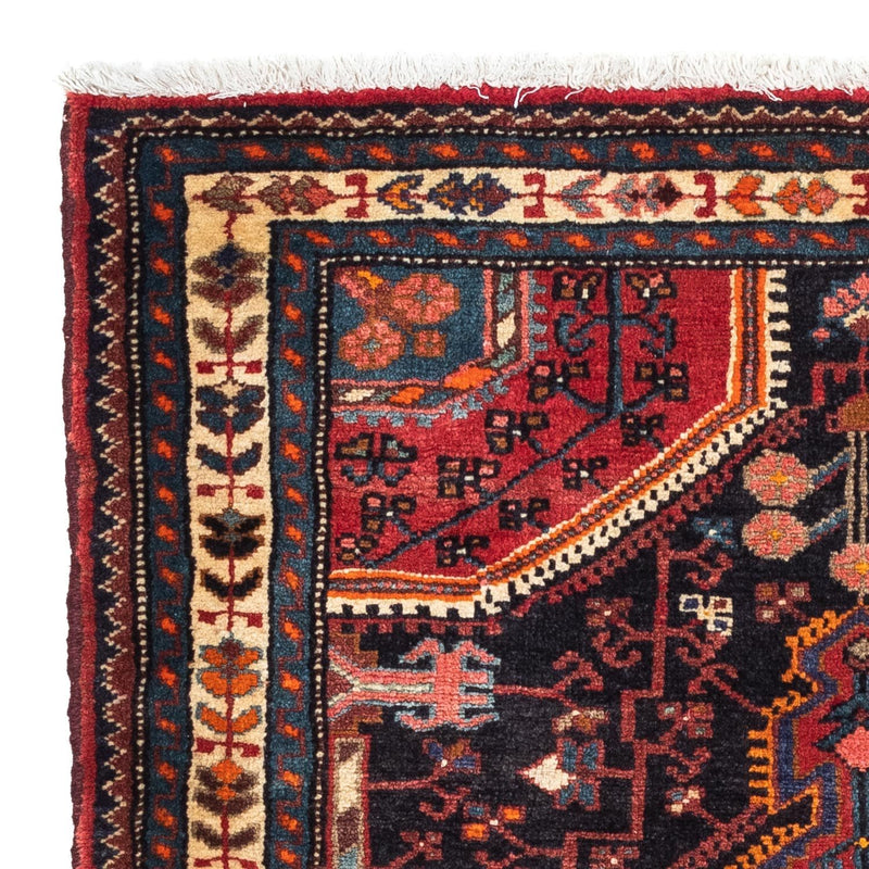 Perzisch Tapijt - Nomadisch - 127 x 90 cm - donkerrood