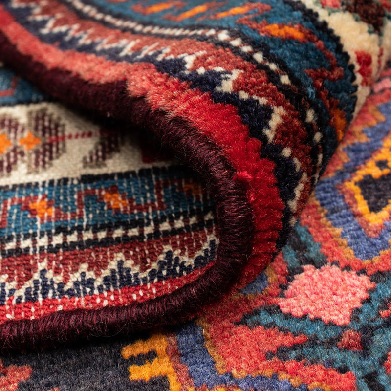 Perzisch Tapijt - Nomadisch - 127 x 90 cm - donkerrood