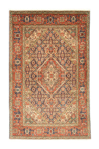 Perzisch tapijt - Tabriz - Royal - 145 x 95 cm - donkerblauw