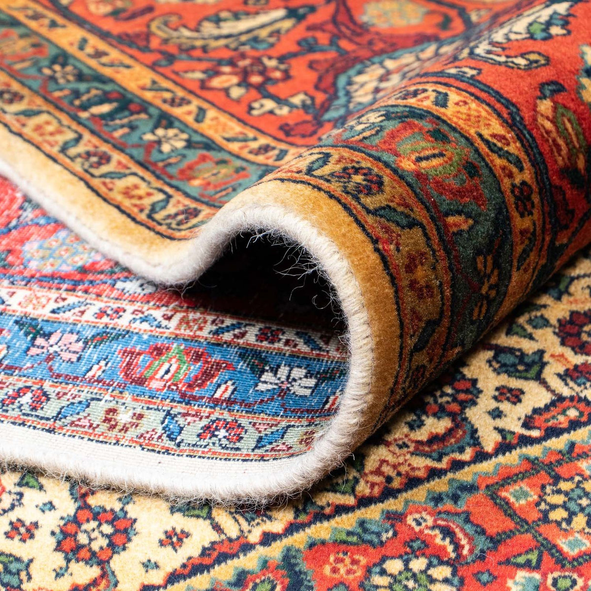 Perzisch tapijt - Tabriz - Royal - 337 x 251 cm - donkerrood