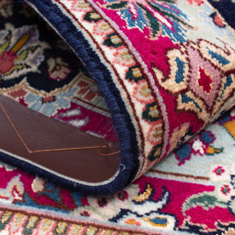 Perzisch tapijt - Tabriz - Royal - 90 x 60 cm - donkerblauw