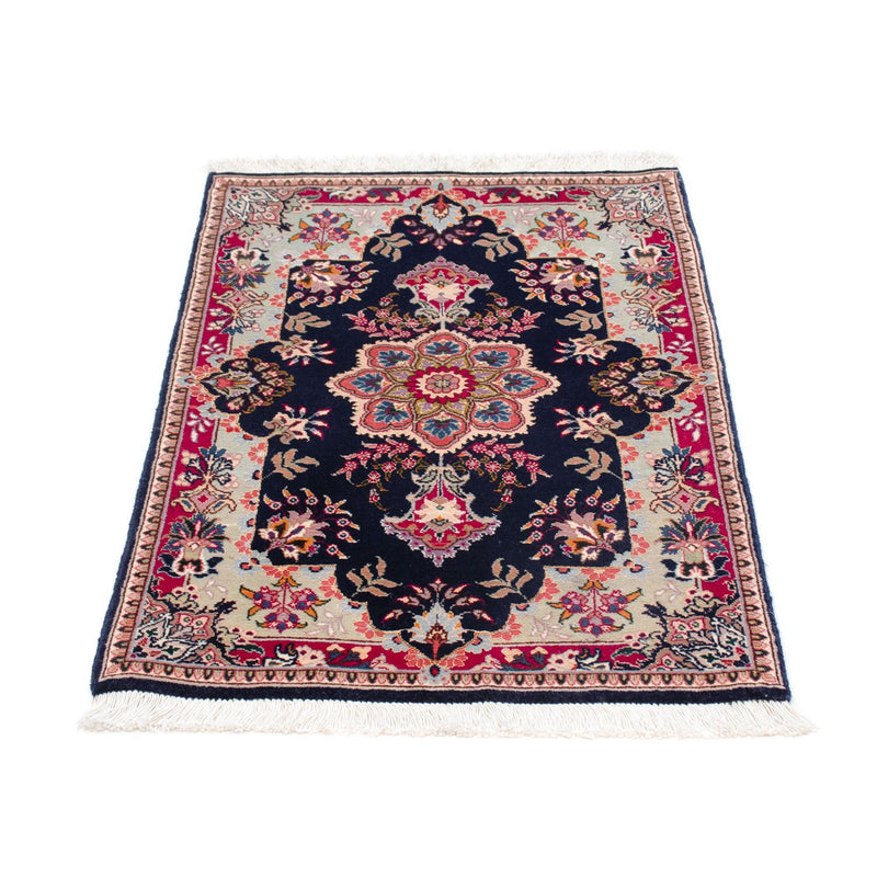 Perzisch tapijt - Tabriz - Royal - 90 x 60 cm - donkerblauw