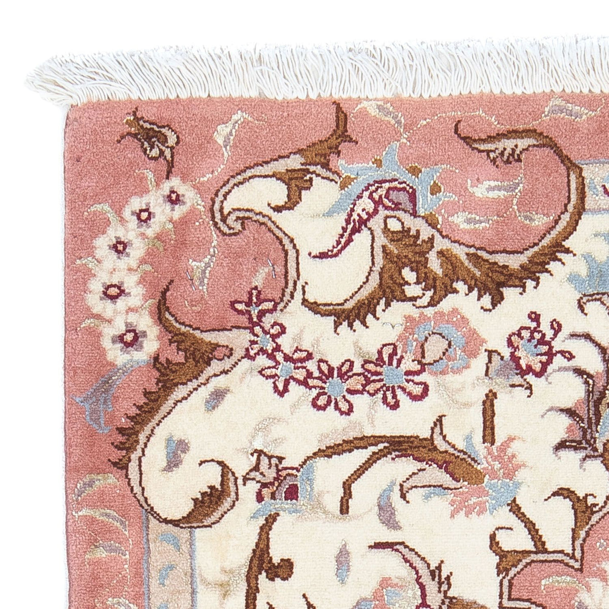 Perzisch tapijt - Tabriz - Royal - 90 x 61 cm - beige