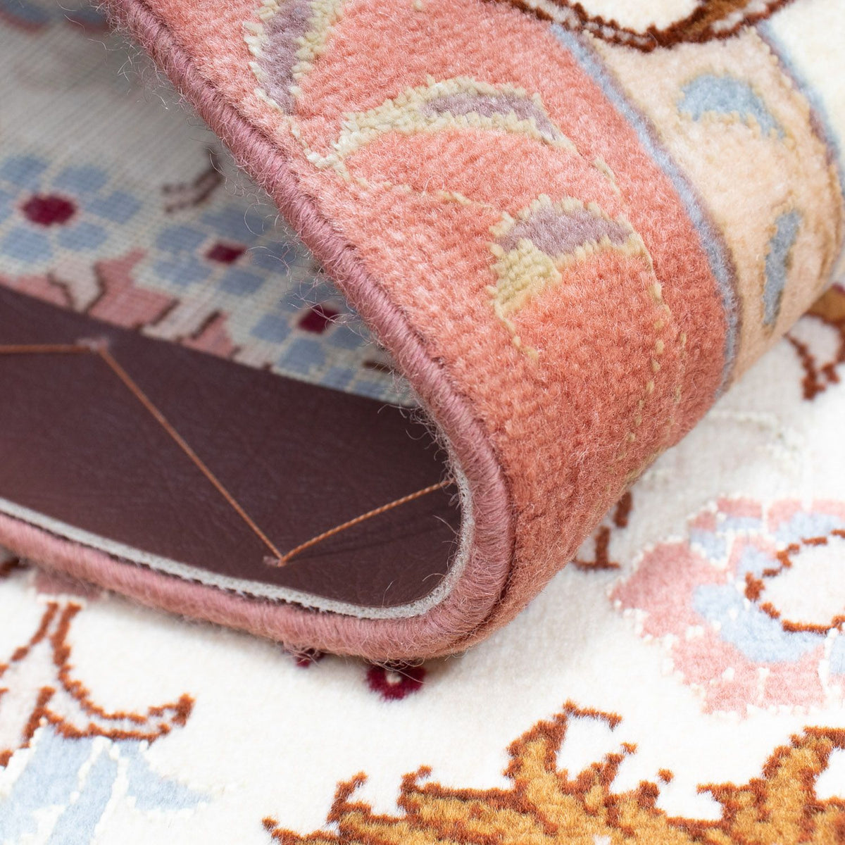 Perzisch tapijt - Tabriz - Royal - 90 x 61 cm - beige