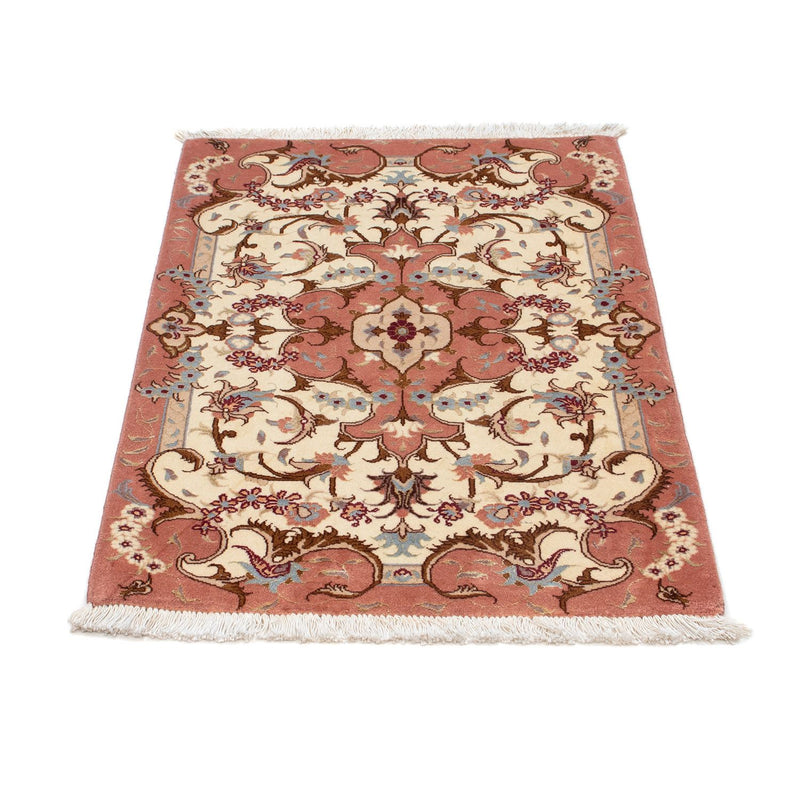 Perzisch tapijt - Tabriz - Royal - 90 x 61 cm - beige