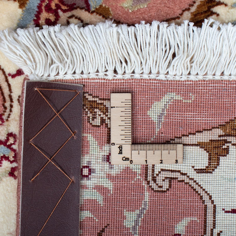 Perzisch tapijt - Tabriz - Royal - 90 x 61 cm - beige