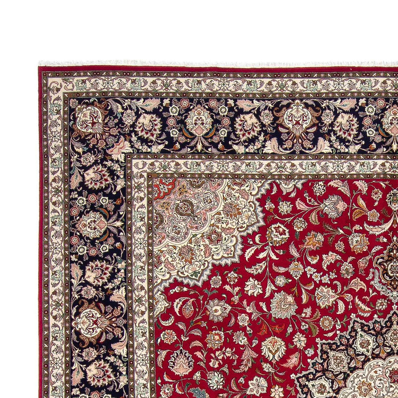 Perzisch tapijt - Tabriz - Royal vierkant  - 306 x 302 cm - donkerrood