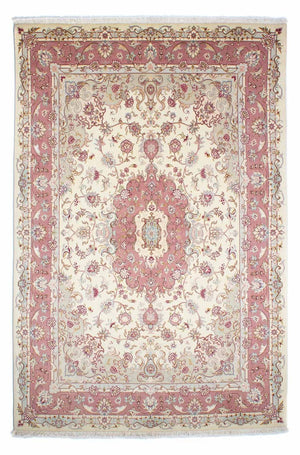 Perzisch tapijt - Tabriz - Royal - 248 x 165 cm - beige