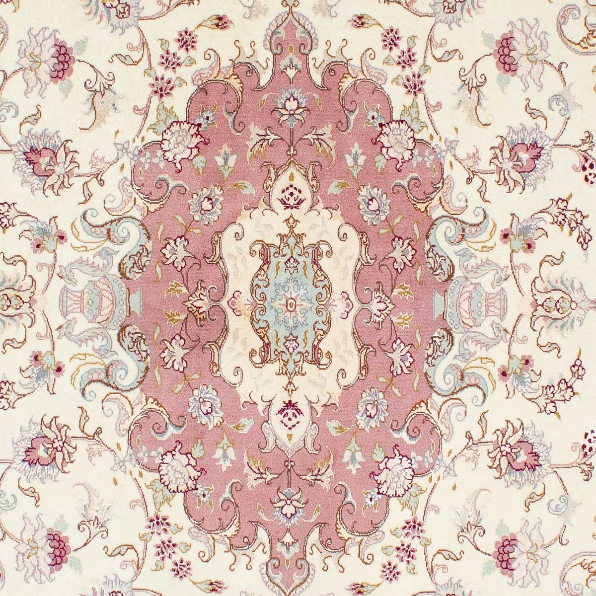 Perzisch tapijt - Tabriz - Royal - 248 x 165 cm - beige