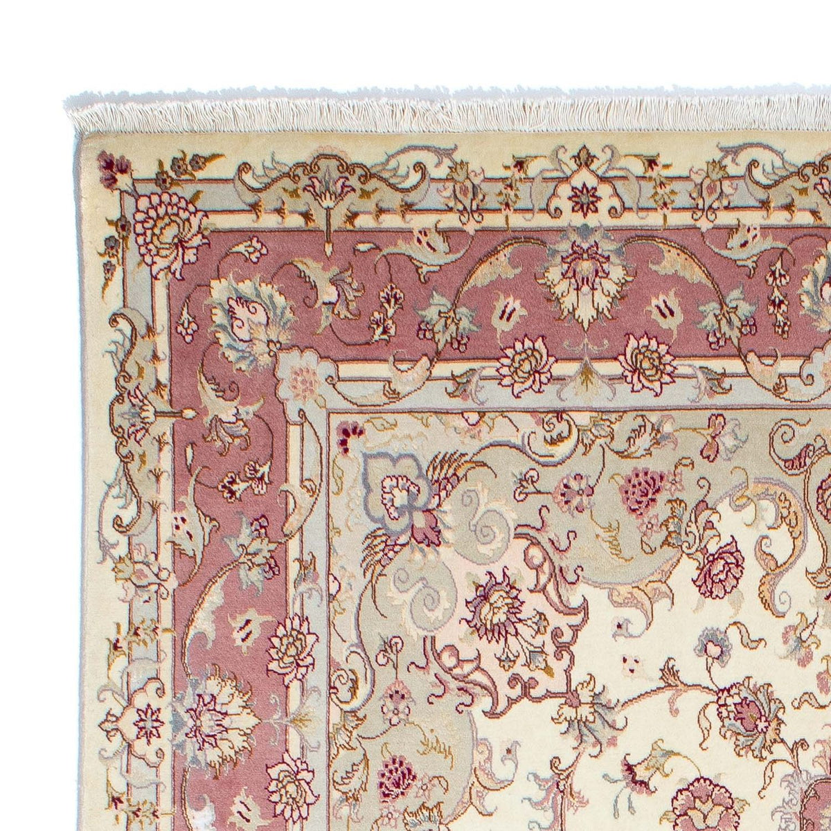 Perzisch tapijt - Tabriz - Royal - 248 x 165 cm - beige