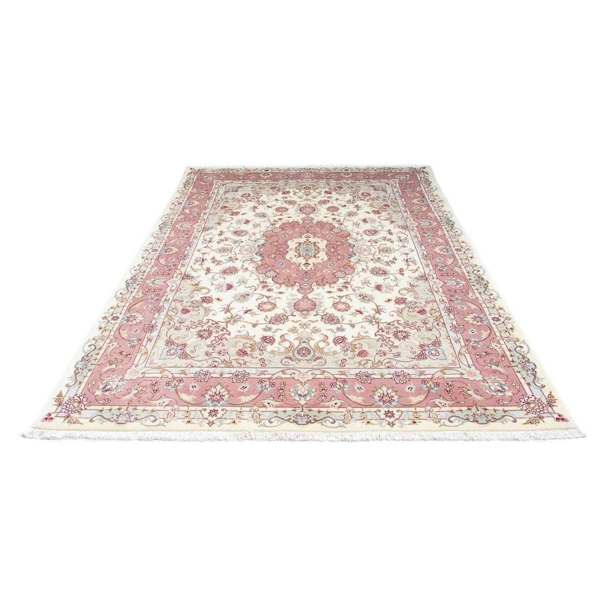 Perzisch tapijt - Tabriz - Royal - 248 x 165 cm - beige