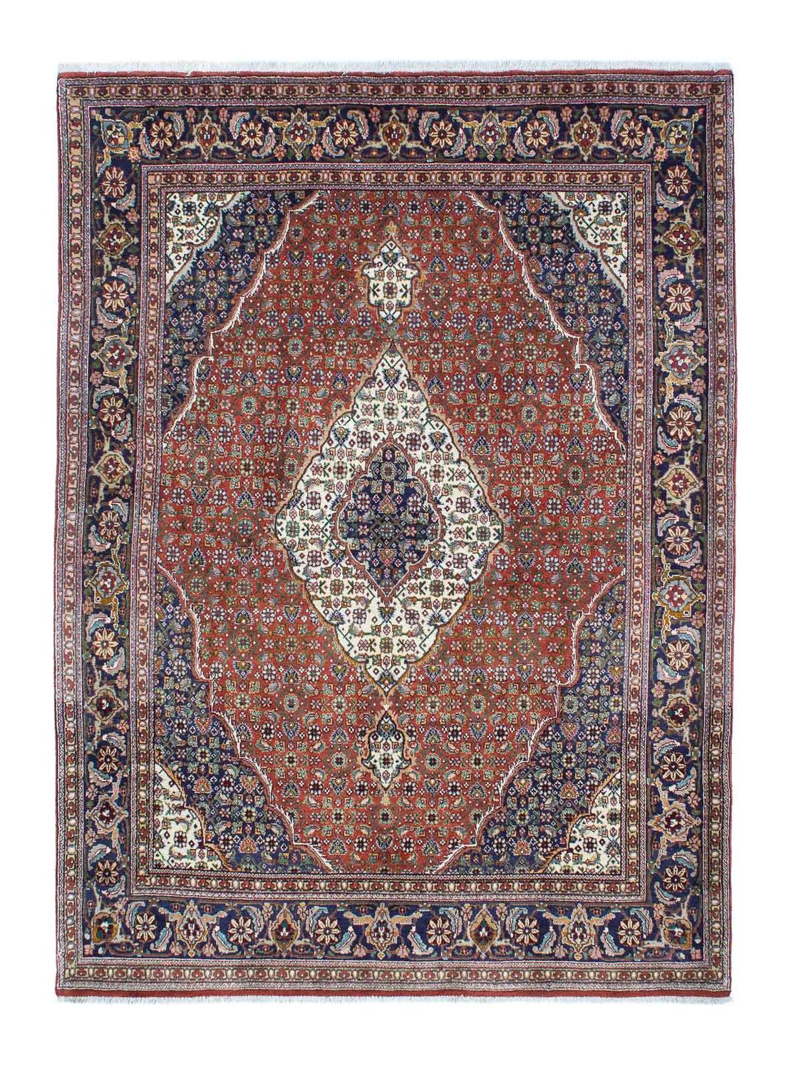 Perzisch tapijt - Tabriz - 209 x 152 cm - roest