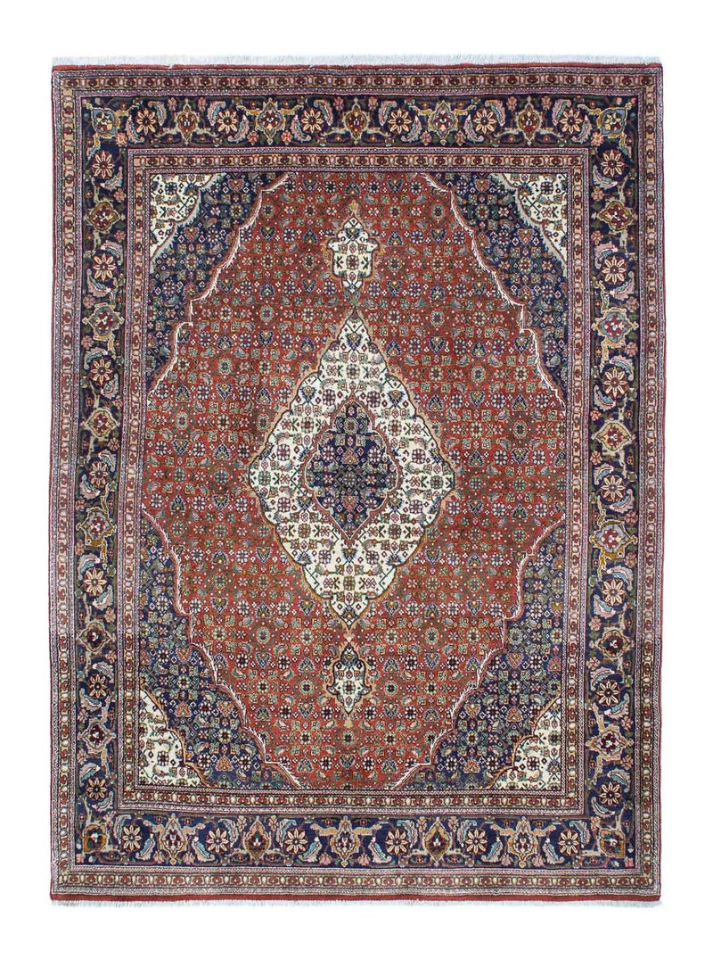 Perzisch tapijt - Tabriz - 209 x 152 cm - roest