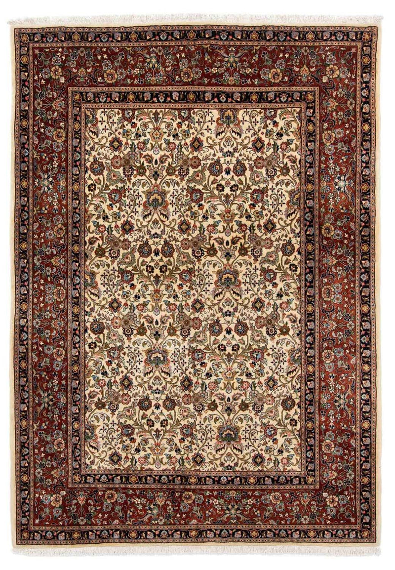 Perzisch tapijt - Klassiek - 242 x 175 cm - beige
