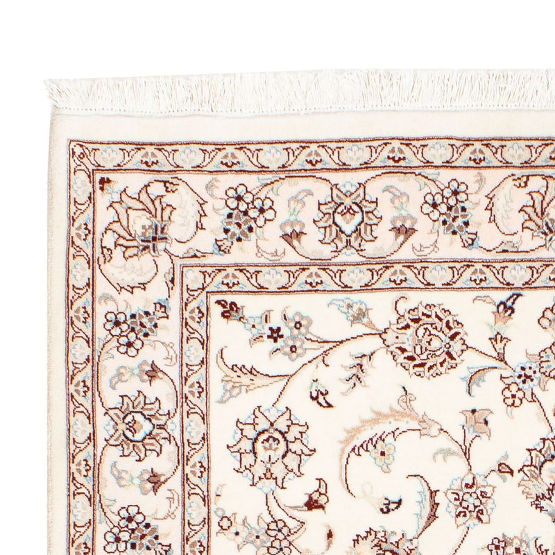 Perzisch tapijt - Nain - Koninklijk - 196 x 137 cm - beige