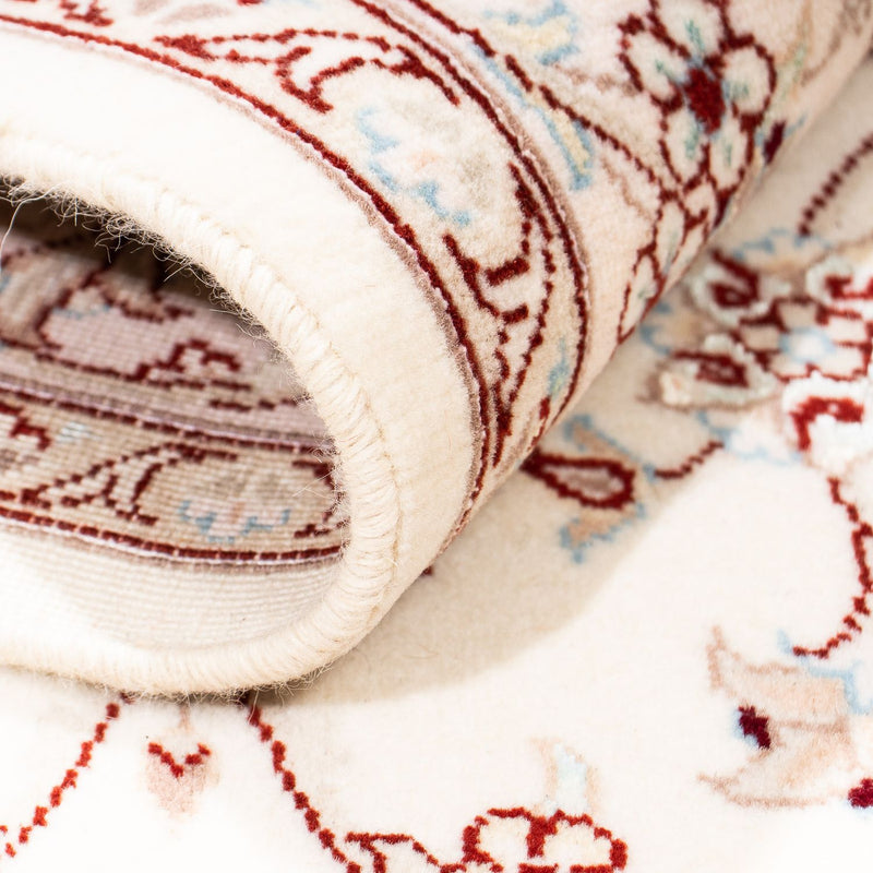 Perzisch tapijt - Nain - Koninklijk - 196 x 137 cm - beige