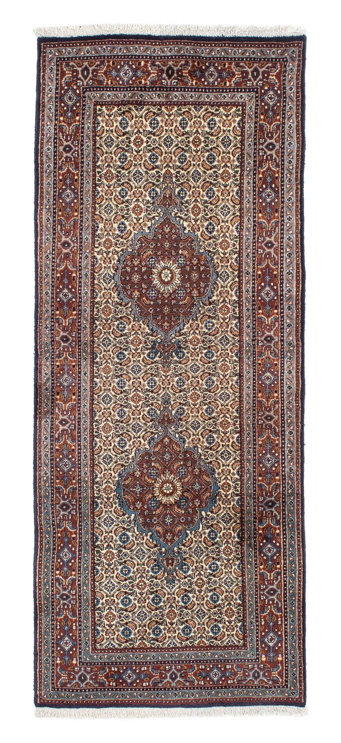 Loper Perzisch tapijt - Klassiek - 200 x 77 cm - beige