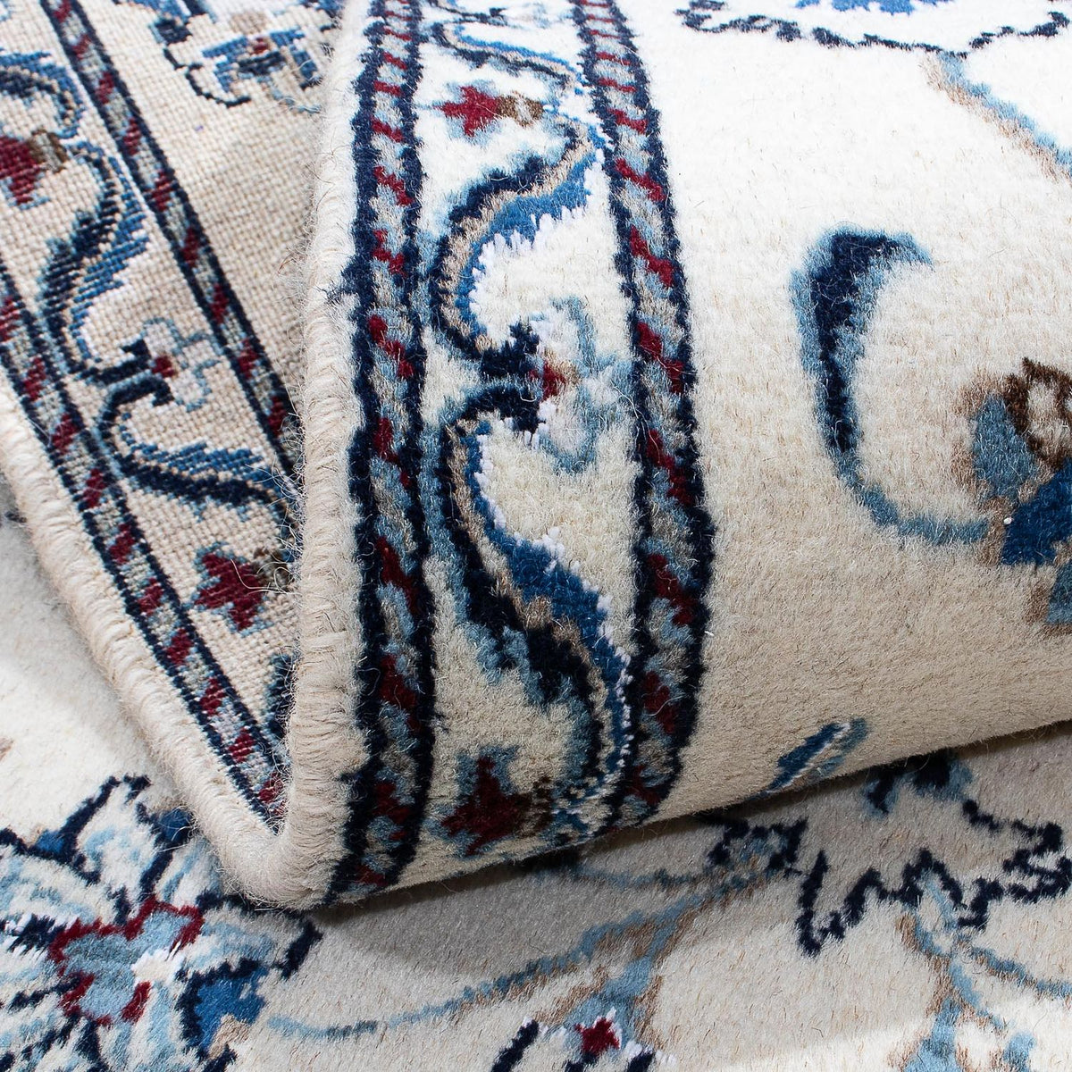 Perzisch tapijt - Nain - 142 x 89 cm - beige