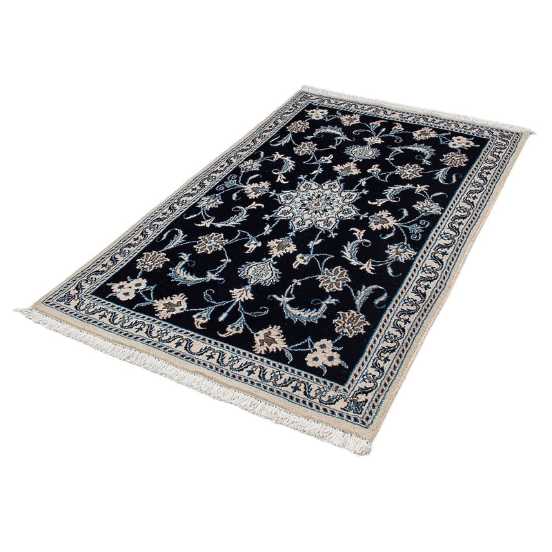 Perzisch tapijt - Nain - 156 x 98 cm - donkerblauw