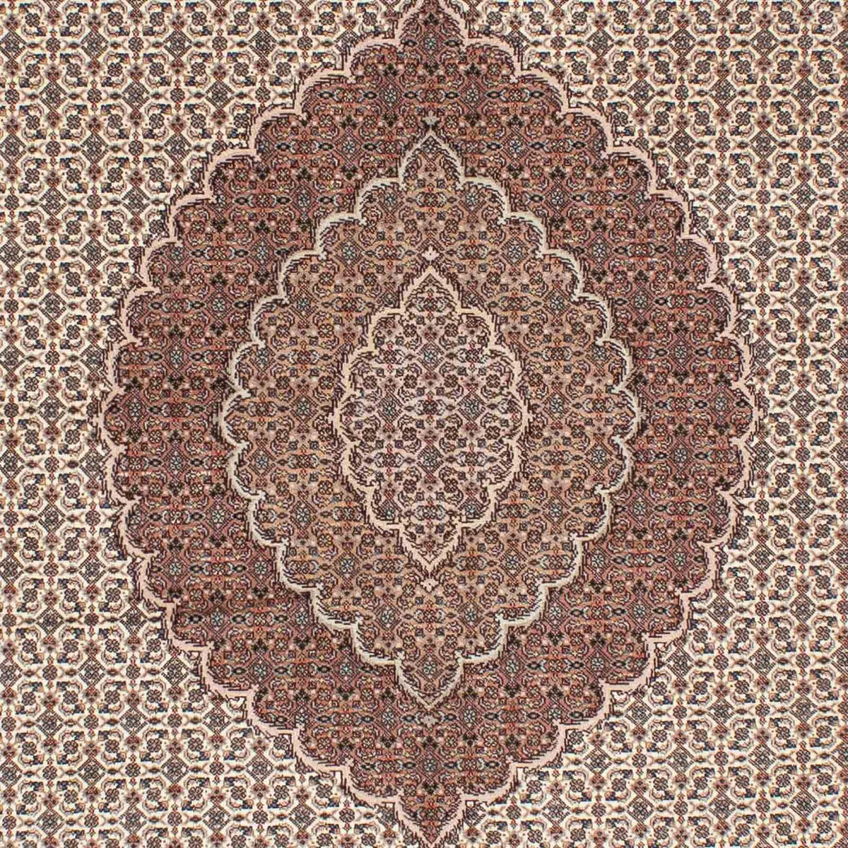 Perzisch tapijt - Tabriz - 237 x 168 cm - lichtbruin