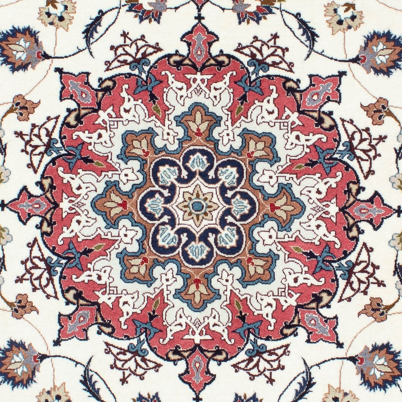 Perzisch tapijt - Tabriz - Royal - 206 x 150 cm - beige