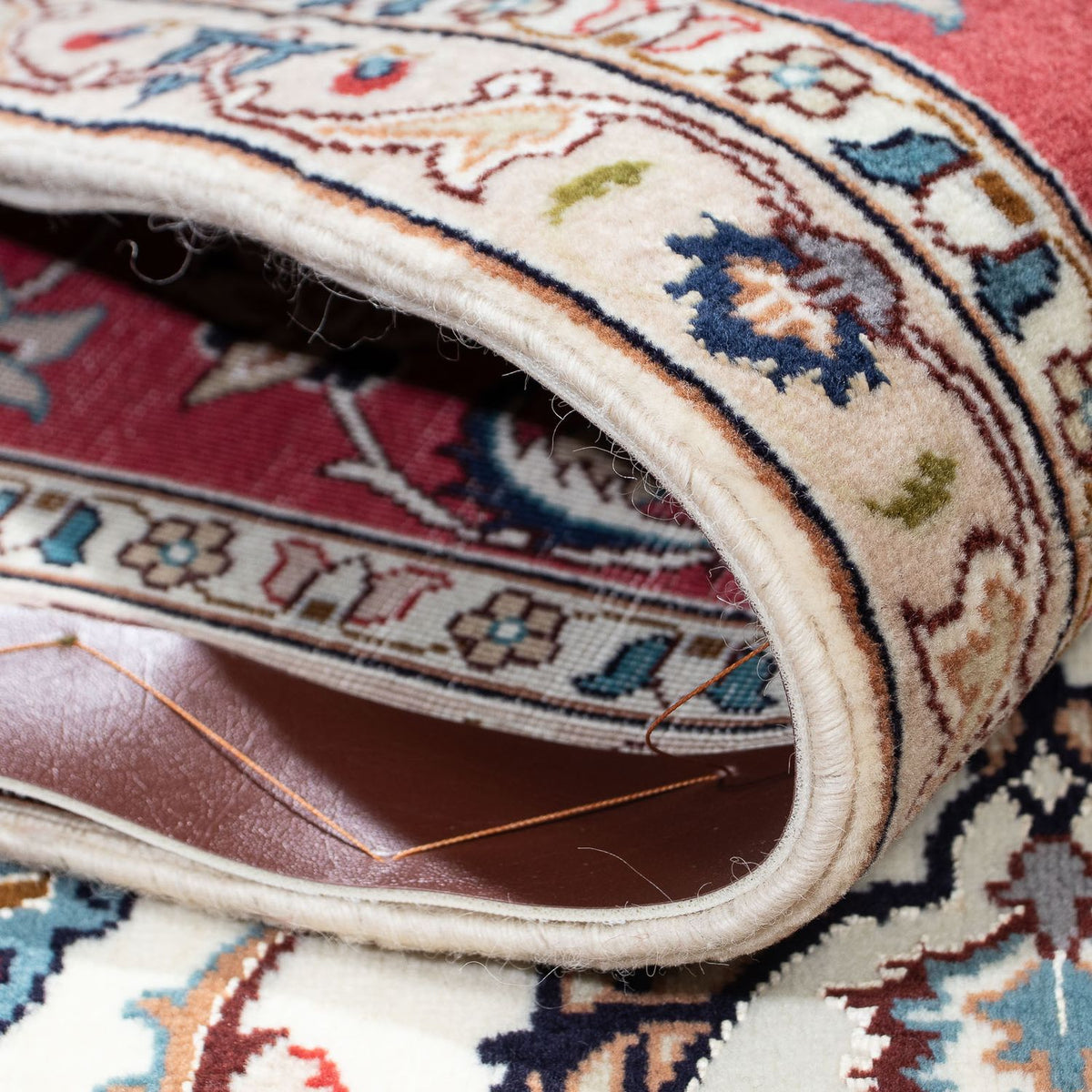 Perzisch tapijt - Tabriz - Royal - 206 x 150 cm - beige