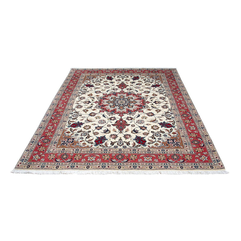 Perzisch tapijt - Tabriz - Royal - 206 x 150 cm - beige