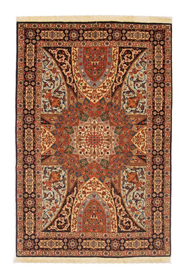 Perzisch tapijt - Tabriz - Royal - 153 x 100 cm - veelkleurig