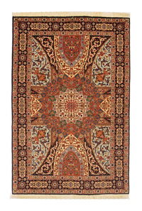 Perzisch tapijt - Tabriz - Royal - 153 x 100 cm - veelkleurig