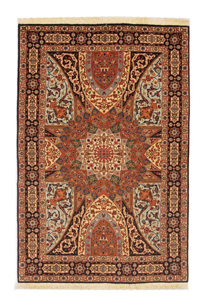 Perzisch tapijt - Tabriz - Royal - 153 x 100 cm - veelkleurig