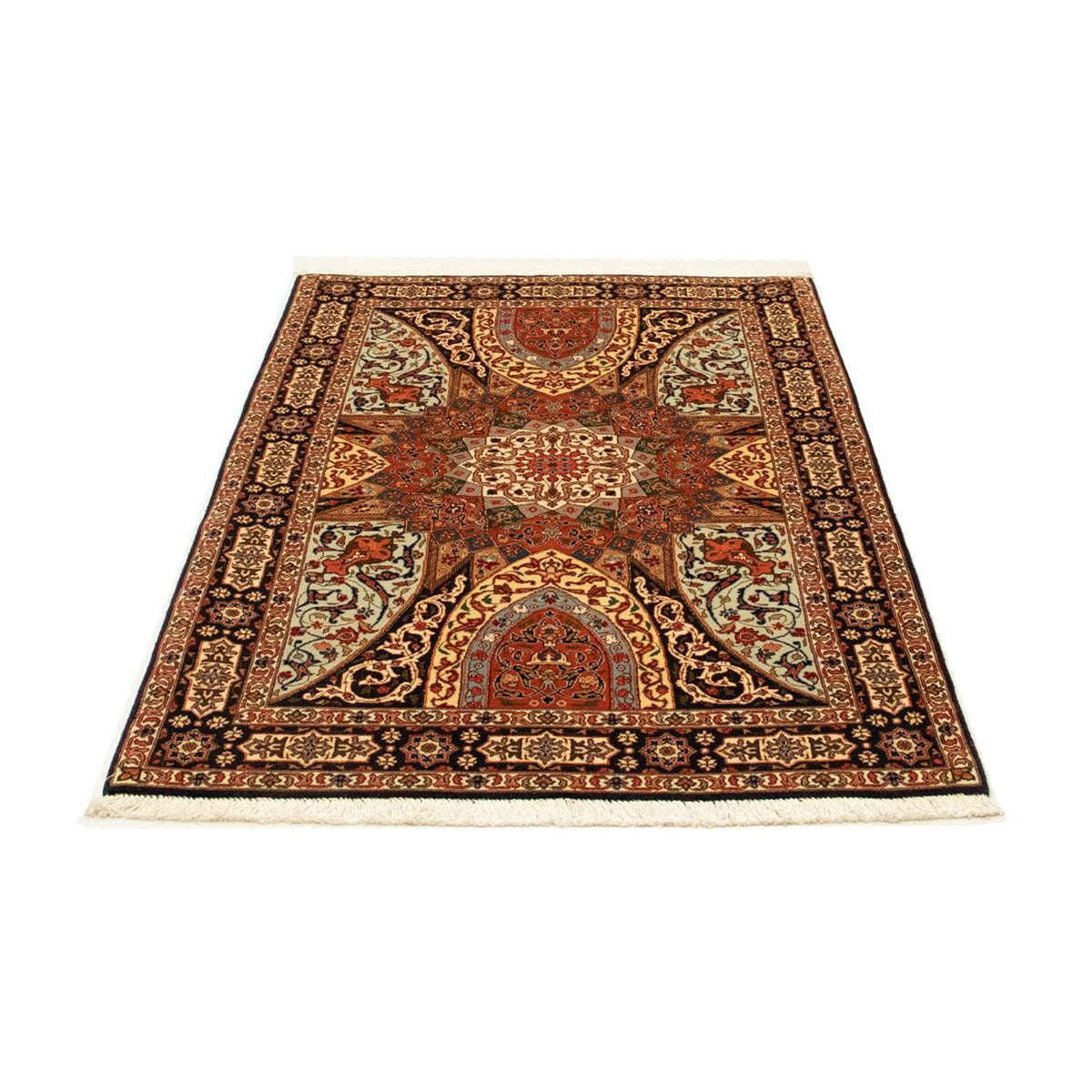 Perzisch tapijt - Tabriz - Royal - 153 x 100 cm - veelkleurig