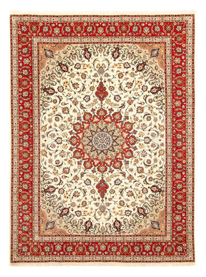 Perzisch tapijt - Tabriz - Royal - 345 x 250 cm - beige
