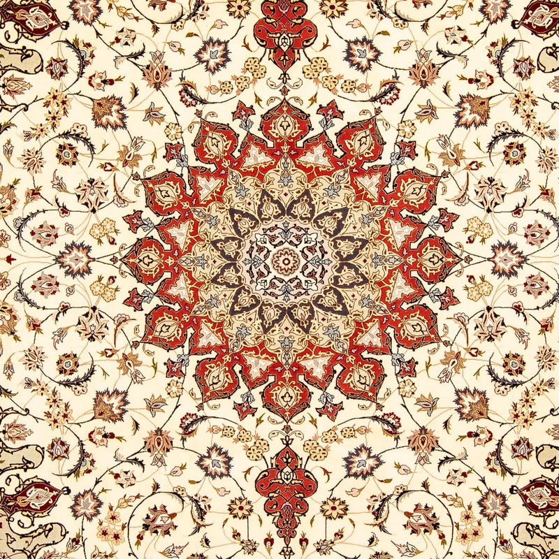 Perzisch tapijt - Tabriz - Royal - 345 x 250 cm - beige