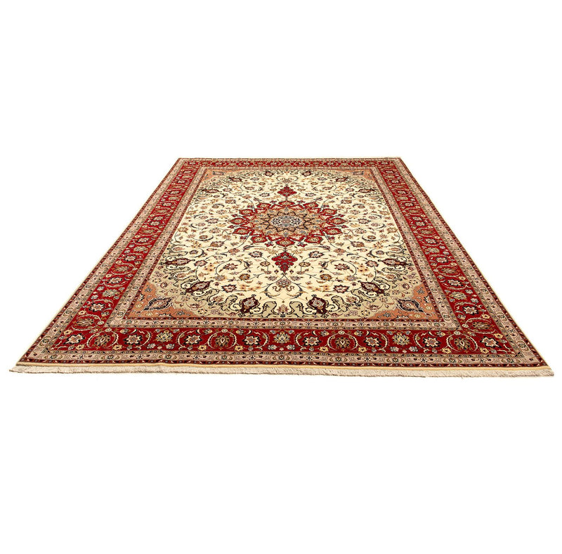 Perzisch tapijt - Tabriz - Royal - 345 x 250 cm - beige